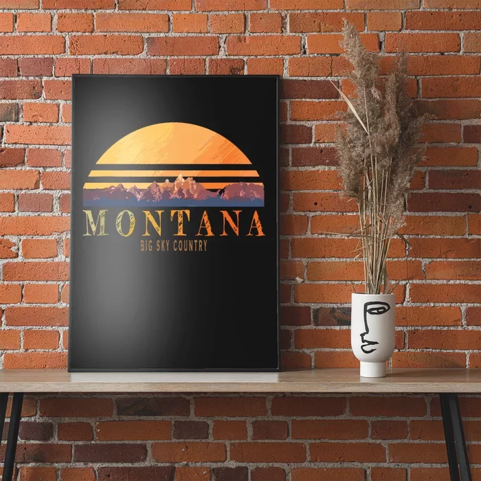 Montana Big Sky Country Poster