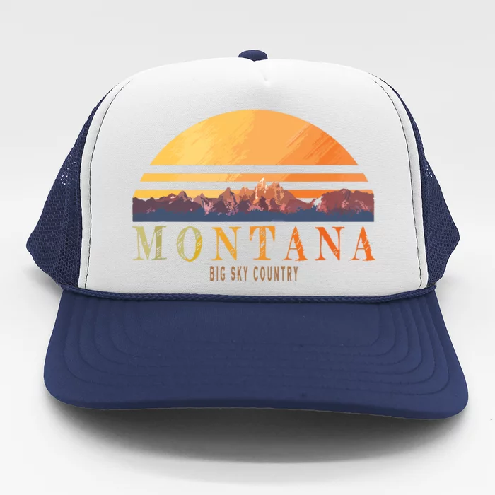 Montana Big Sky Country Trucker Hat