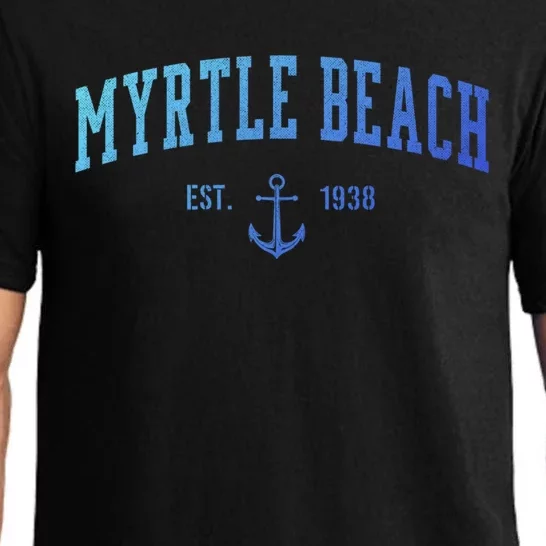 Myrtle Beach South Carolina Funny Gift And Pajama Set