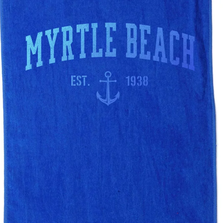 Myrtle Beach South Carolina Funny Gift And Platinum Collection Golf Towel