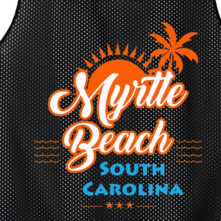 Myrtle Beach Sc Mesh Reversible Basketball Jersey Tank