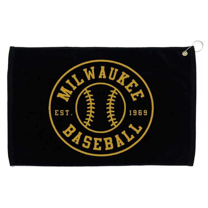 Milwaukee Baseball Seventh Inning Stretch Fan Gear Grommeted Golf Towel