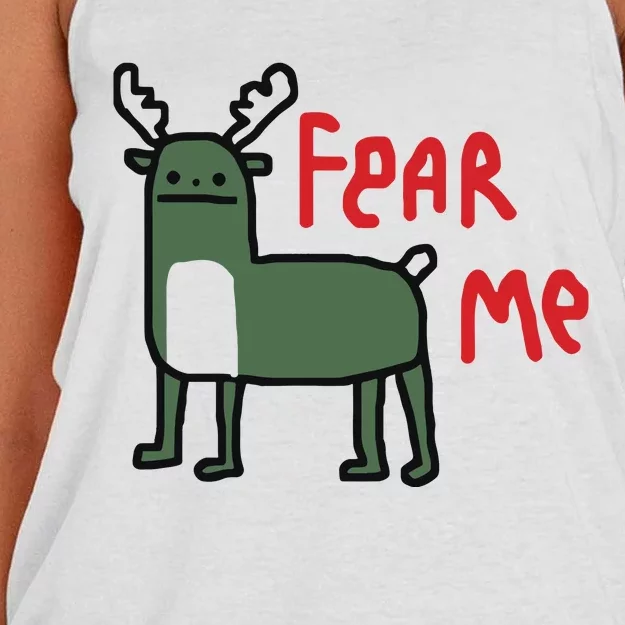 Milwaukee Bucks Spooky Buck Fear Me Women's Knotted Racerback Tank