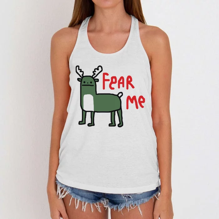 Milwaukee Bucks Spooky Buck Fear Me Women's Knotted Racerback Tank