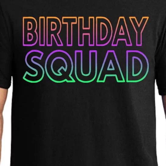 Matching Birthday Squad Birthday  Bday Pajama Set