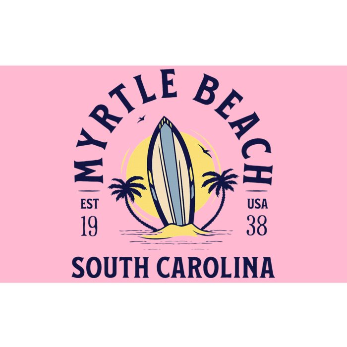 Myrtle Beach South Carolina Surf Summer Vacation Bumper Sticker