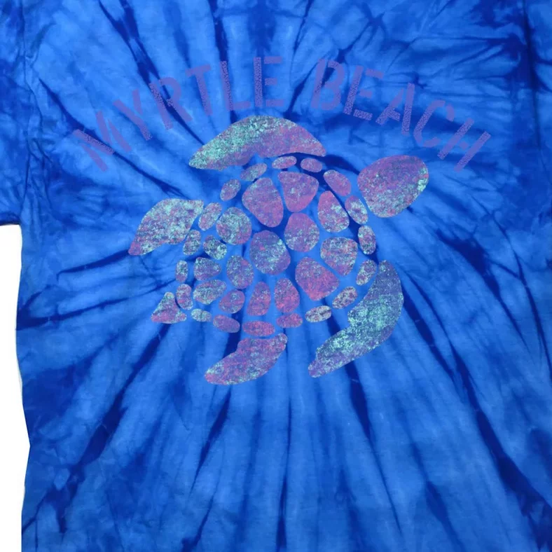 Myrtle Beach Sc Beach Design / Souvenir Illustration Gift Tie-Dye T-Shirt