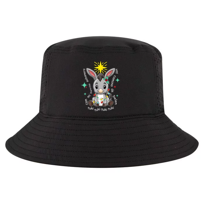 Mi Burrito Sabanero Mexico Tuki Tuki Donkey Latino Christmas Design Cool Comfort Performance Bucket Hat