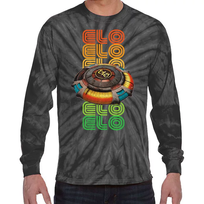 Mr. Blue Sky For Blue Lovers Elo Tie-Dye Long Sleeve Shirt