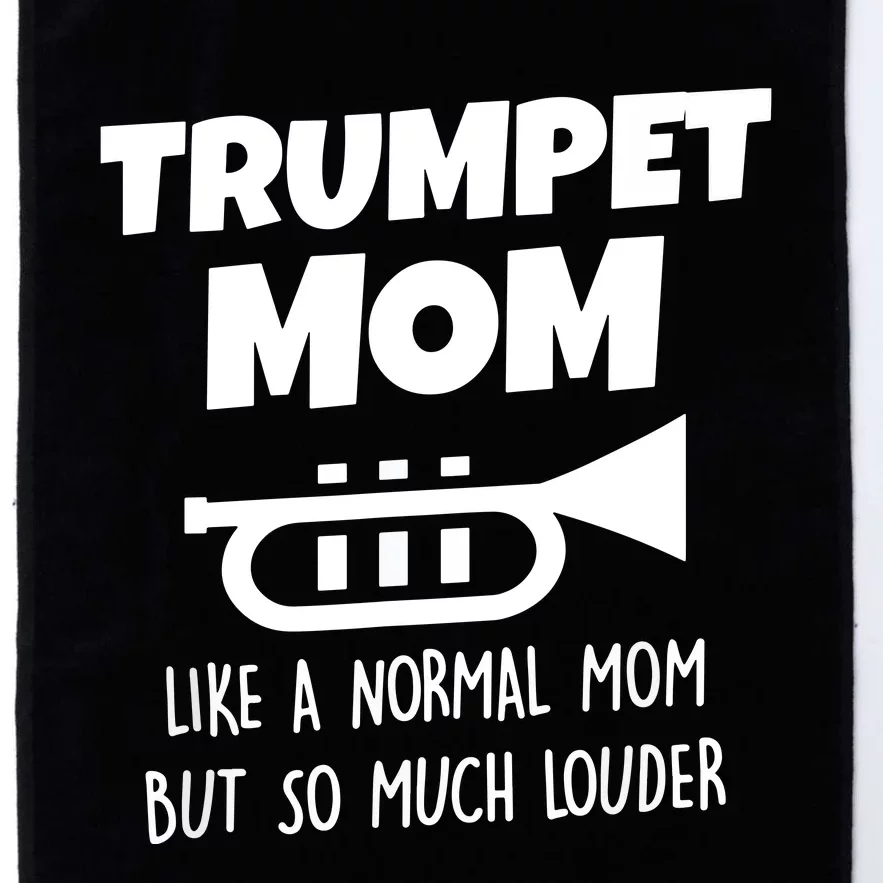 Marching Band Trumpet Mom Funny Platinum Collection Golf Towel