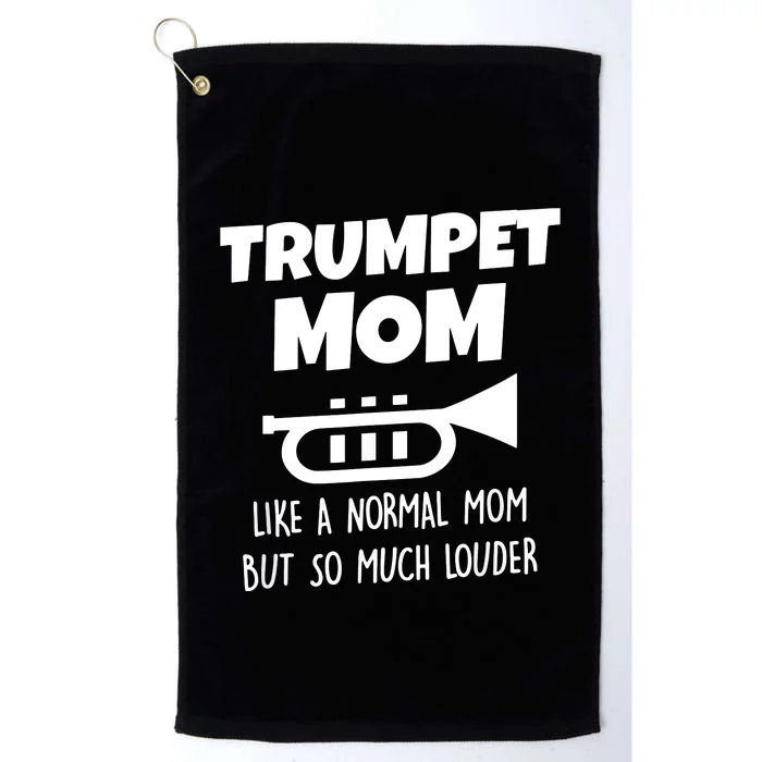 Marching Band Trumpet Mom Funny Platinum Collection Golf Towel