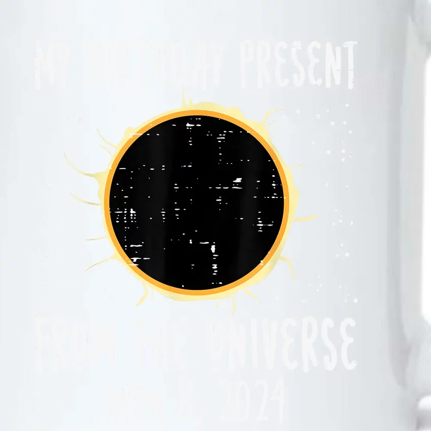 My Birthday Total Solar Eclipse 2024 April 8 Black Color Changing Mug