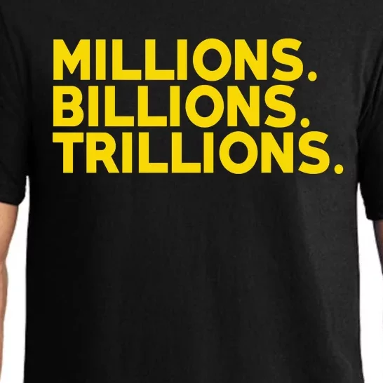 Millions Billions Trillions Pajama Set