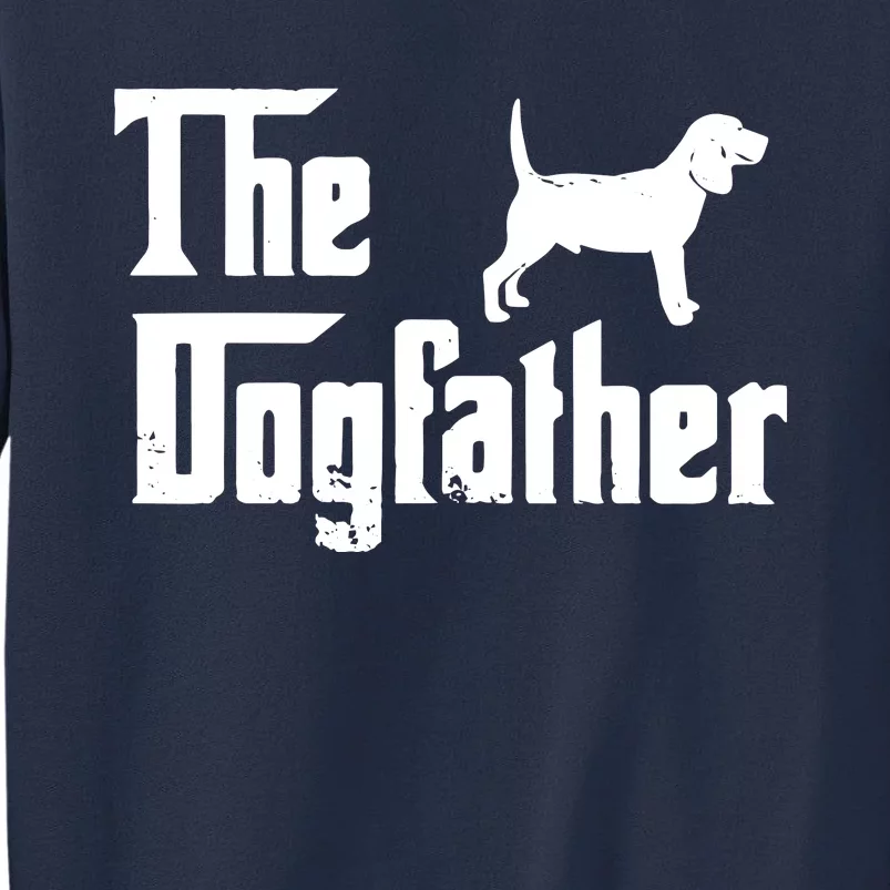 Men Beagle The Dogfather Funny Father Dog Lover Gift Sweatshirt