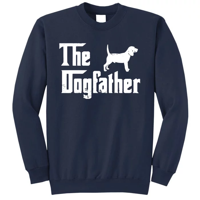 Men Beagle The Dogfather Funny Father Dog Lover Gift Sweatshirt