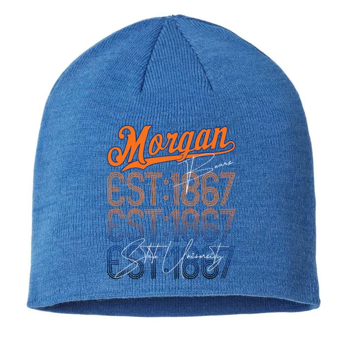 Morgan Back To State University Style 8 1/2in Sustainable Knit Beanie