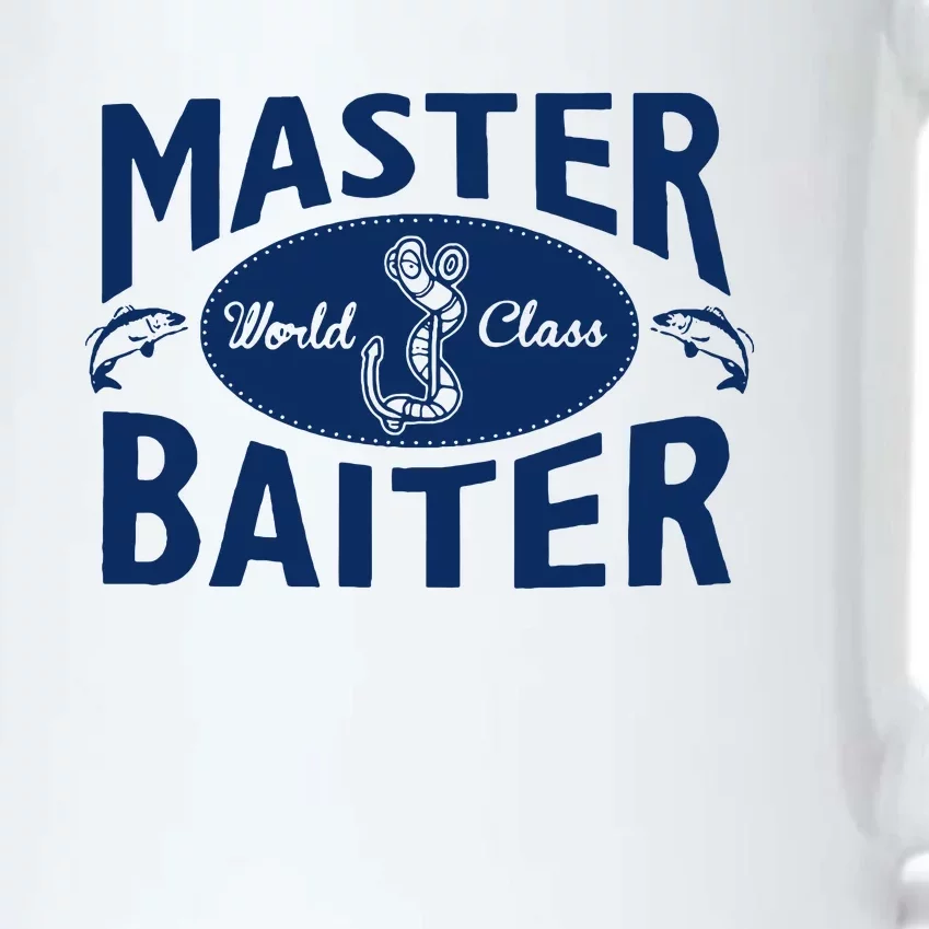 Master Baiter T Shirt Funny Fishing Saying T Shirt Offensive T Shirt Slogan Black Color Changing Mug