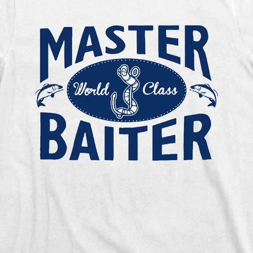 Master Baiter Shirt Funny Offensive Shirts for Men Guys Funny Fishing T Shirt adult Humor Rude T-shirts Dirty Sexual Saying Graphic Tee