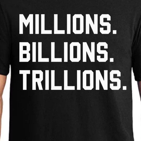 Millions Billions Trillions Pajama Set