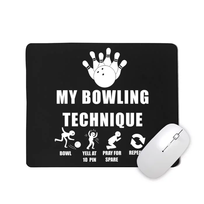 My Bowling Technique Mousepad