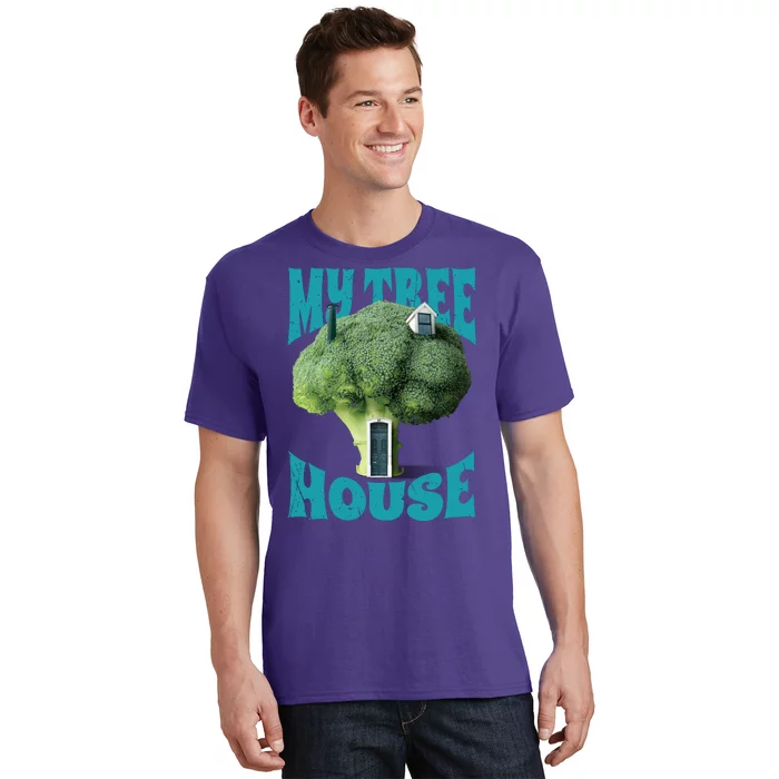 My Broccoli Tree House Funny T-Shirt