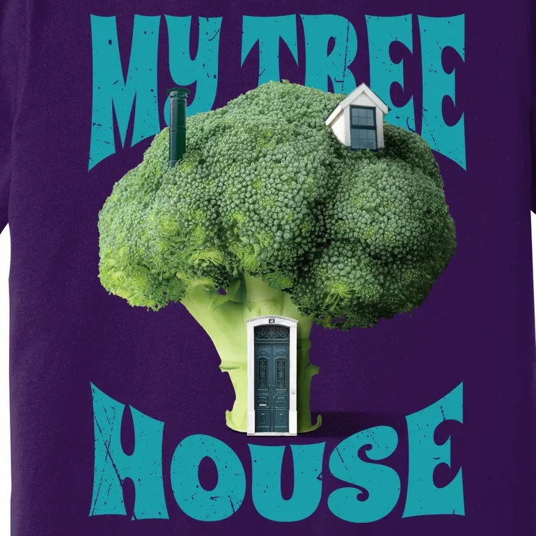 My Broccoli Tree House Funny Premium T-Shirt