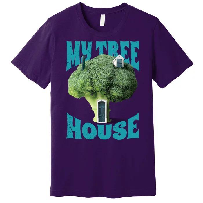 My Broccoli Tree House Funny Premium T-Shirt