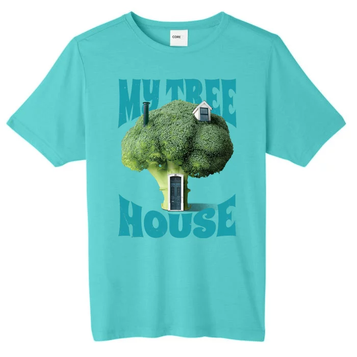 My Broccoli Tree House Funny ChromaSoft Performance T-Shirt