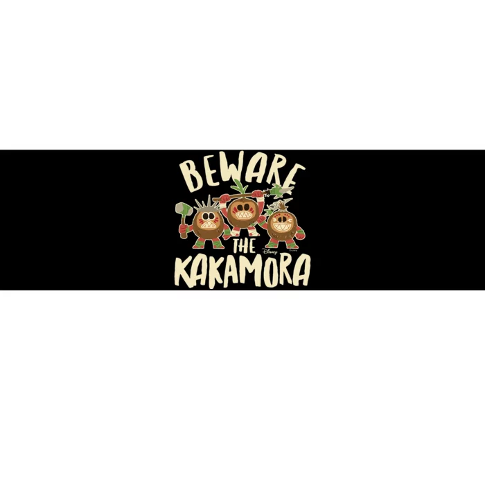 Moana Beware The Kakamora Bumper Sticker