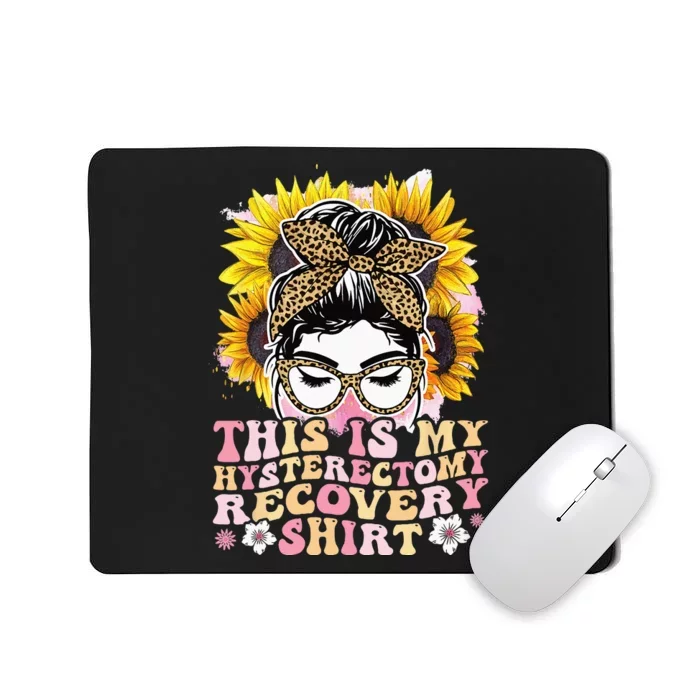 Messy Bun Uterus Support Hysterectomy Recovery Products Mousepad