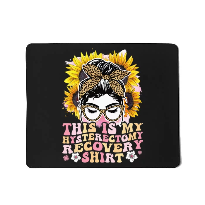 Messy Bun Uterus Support Hysterectomy Recovery Products Mousepad