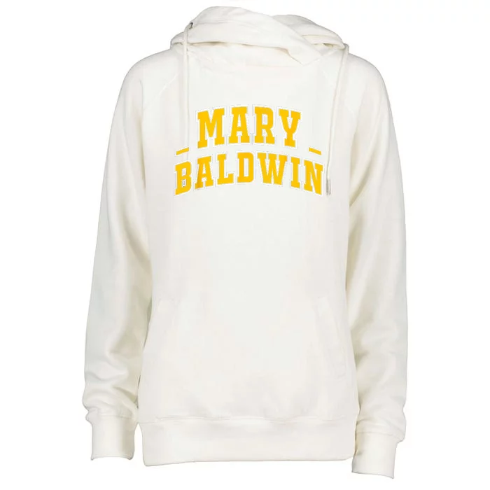 Mary Baldwin University Alumni Apparel Gift Womens Funnel Neck Pullover Hood