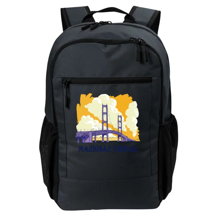 Mackinac Bridge US Travel Daily Commute Backpack