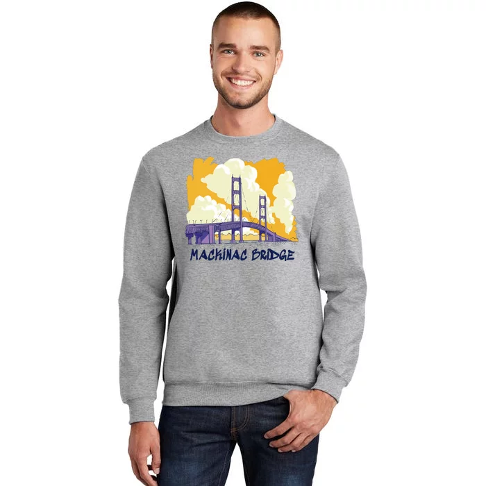 Mackinac Bridge US Travel Sweatshirt