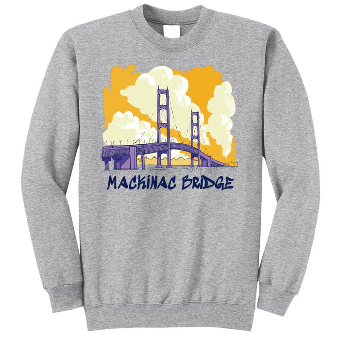 Mackinac Bridge US Travel Sweatshirt