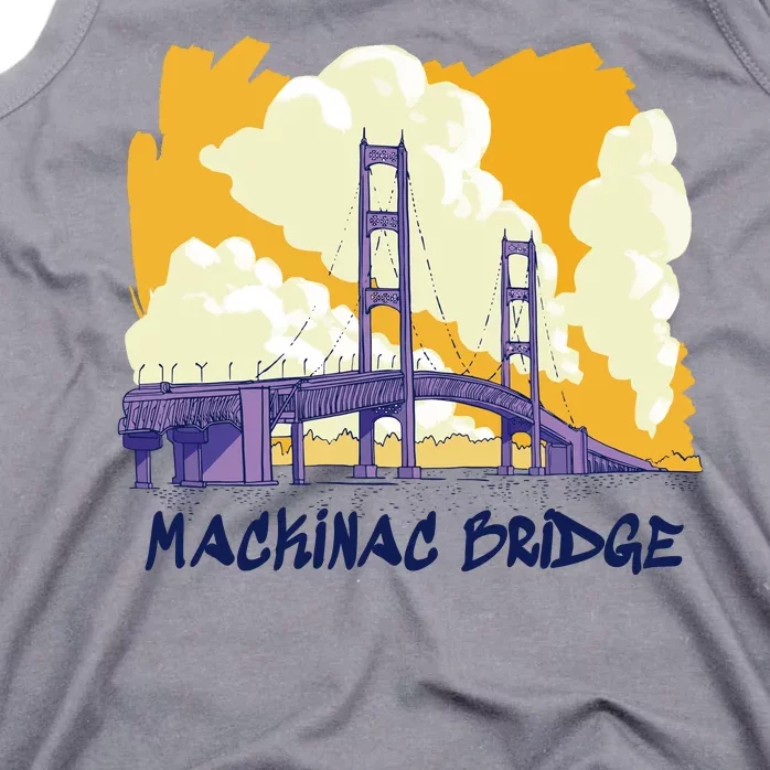 Mackinac Bridge US Travel Tank Top