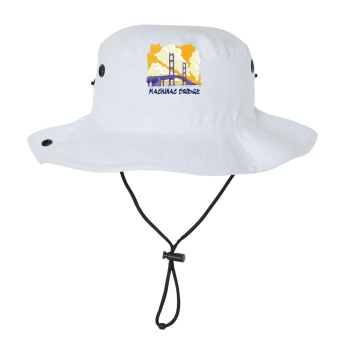 Mackinac Bridge US Travel Legacy Cool Fit Booney Bucket Hat