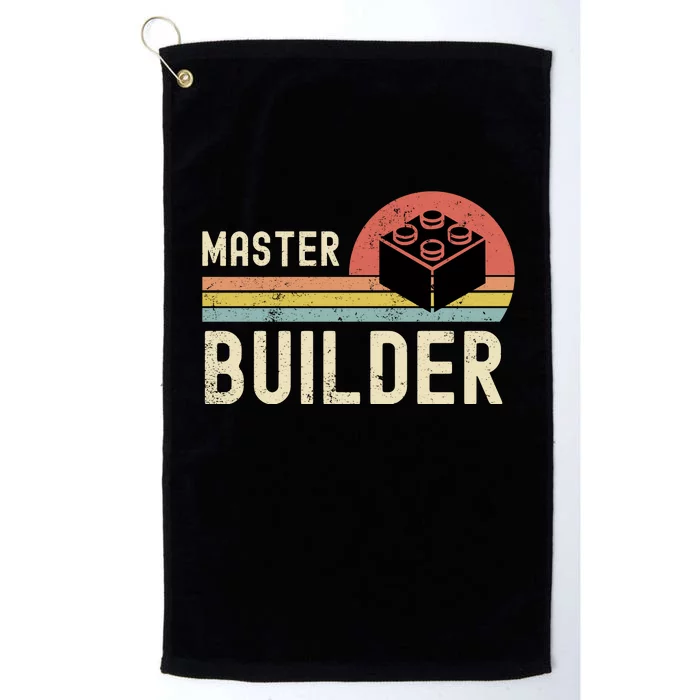 Master Builder Vintage Style Gift Platinum Collection Golf Towel