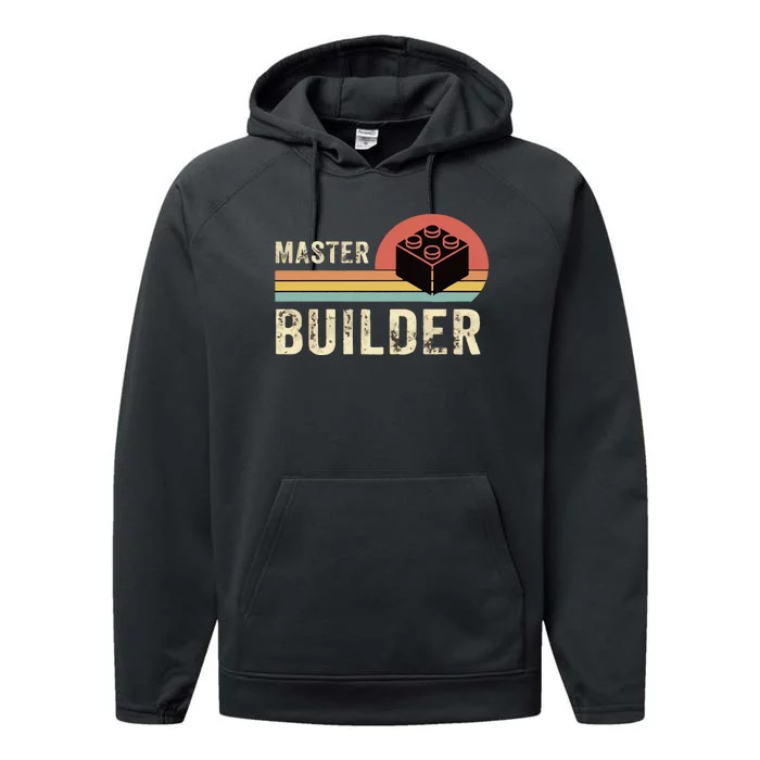 Master Builder Vintage Performance Fleece Hoodie