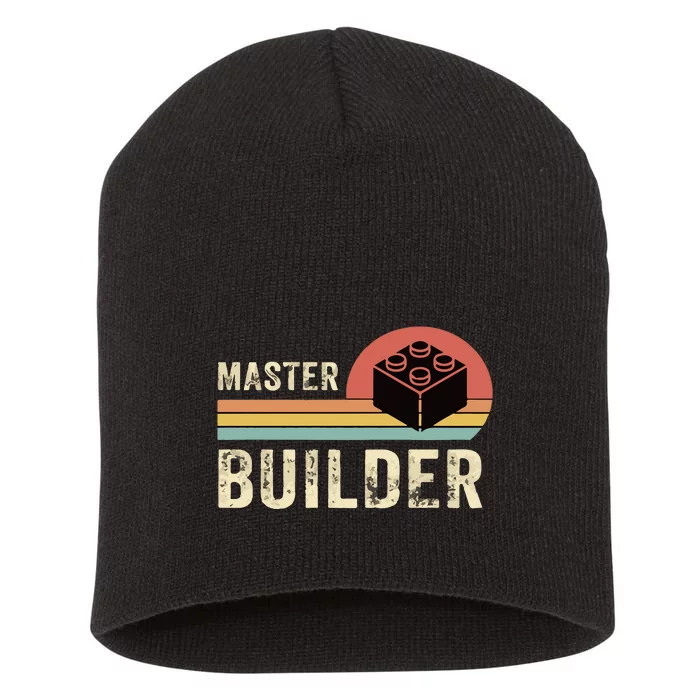 Master Builder Vintage Short Acrylic Beanie