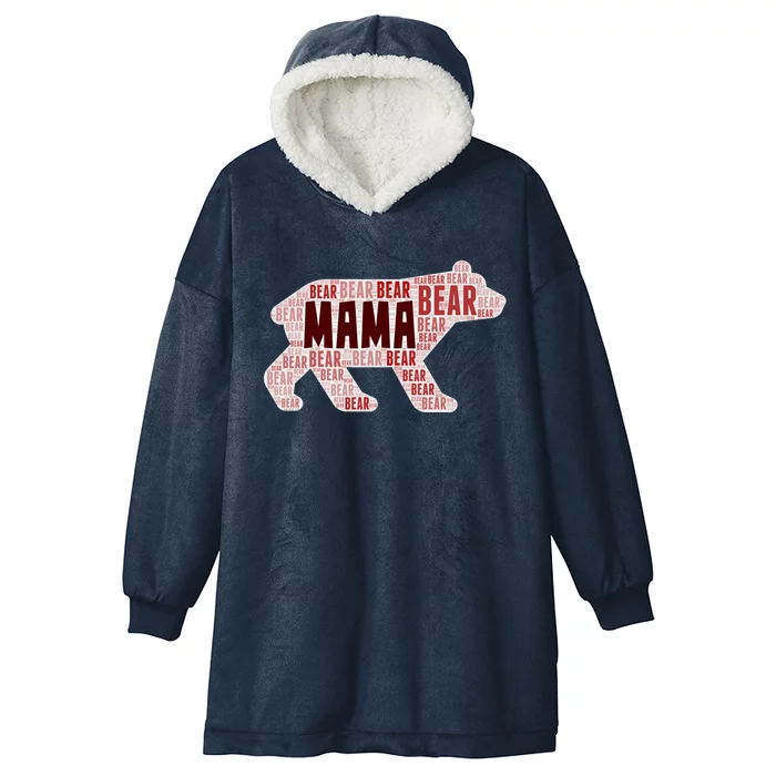 Mama Bear V2 Gift (Unisex Sizing By Popular Ded!) Hooded Wearable Blanket