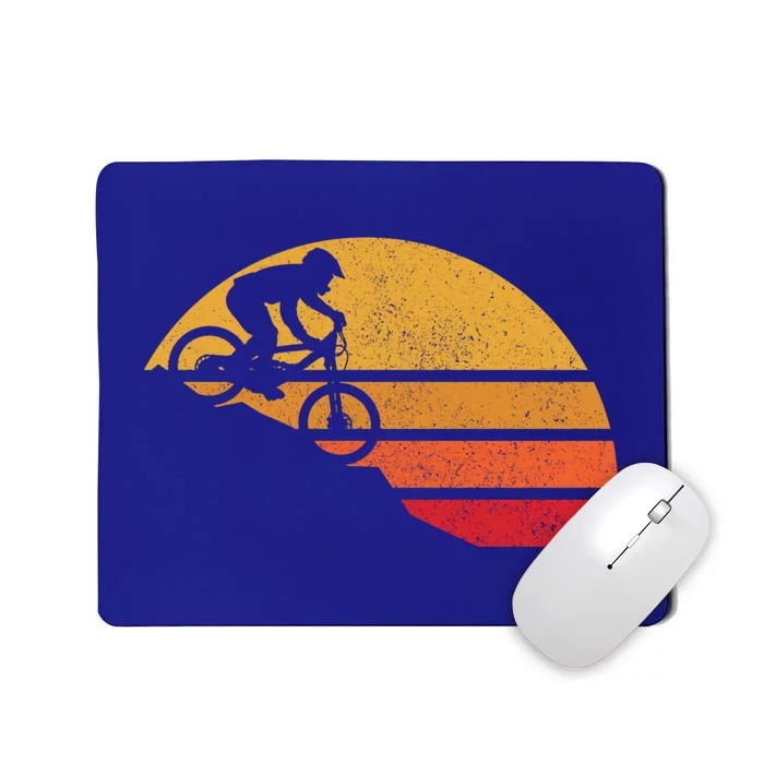 Mountain Bike Vintage Mtb Downhill Biking Cycling Biker Gift Cute Gift Mousepad