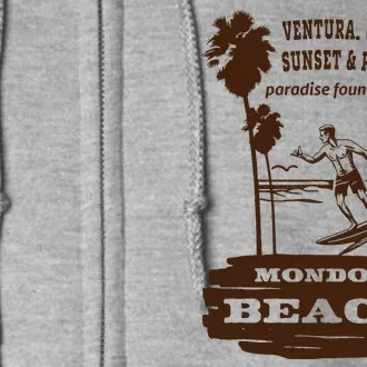 Mondos Beach Ventura Surf Lover Full Zip Hoodie