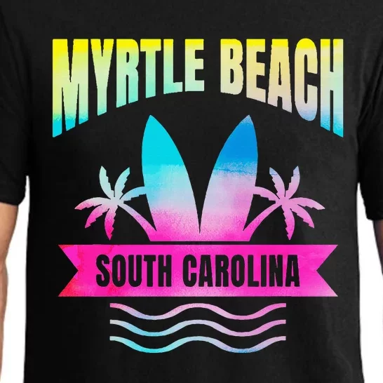 Myrtle Beach Vacation South Carolina Souvenir Pajama Set