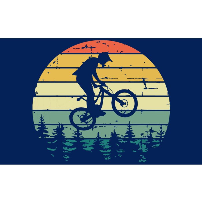 Mountain Bike Vintage Downhill Biking MTB Riding Bumper Sticker