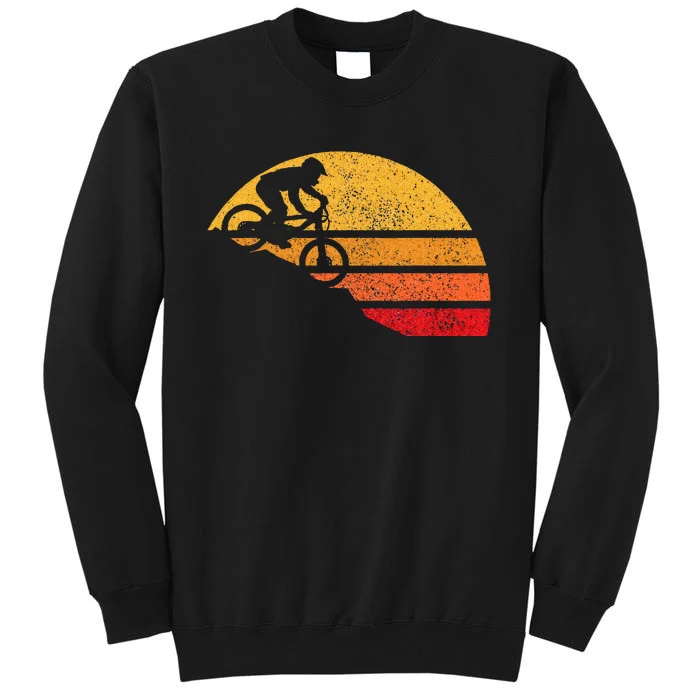 Mountain Bike Vintage MTB Downhill Biking Cycling Biker Gift Sweatshirt