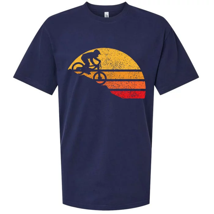 Mountain Bike Vintage MTB Downhill Biking Cycling Biker Gift Sueded Cloud Jersey T-Shirt