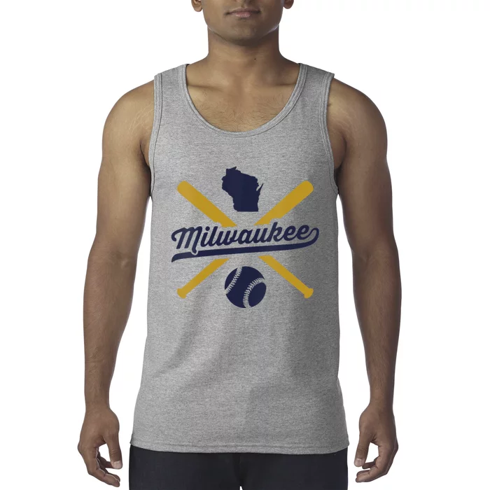 Milwaukee Baseball Wisconsin Pride Love City Tank Top