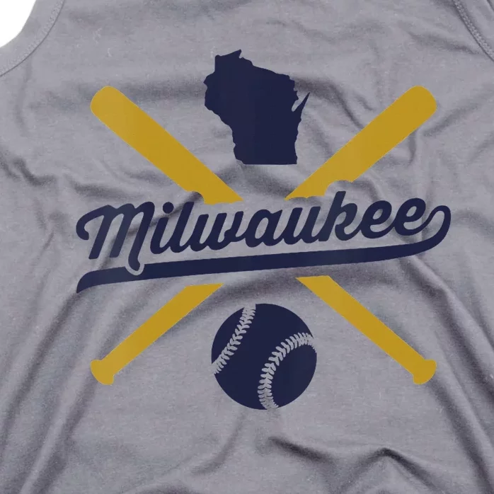 Milwaukee Baseball Wisconsin Pride Love City Tank Top