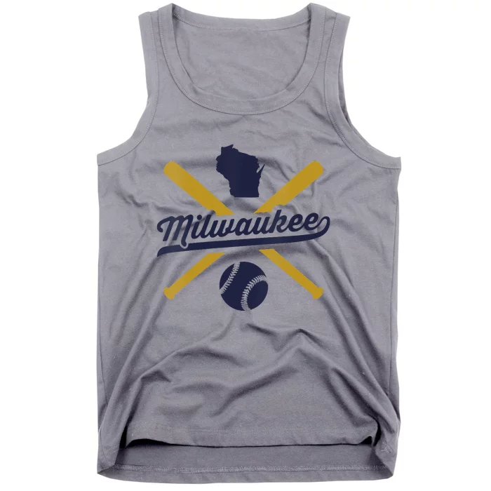 Milwaukee Baseball Wisconsin Pride Love City Tank Top